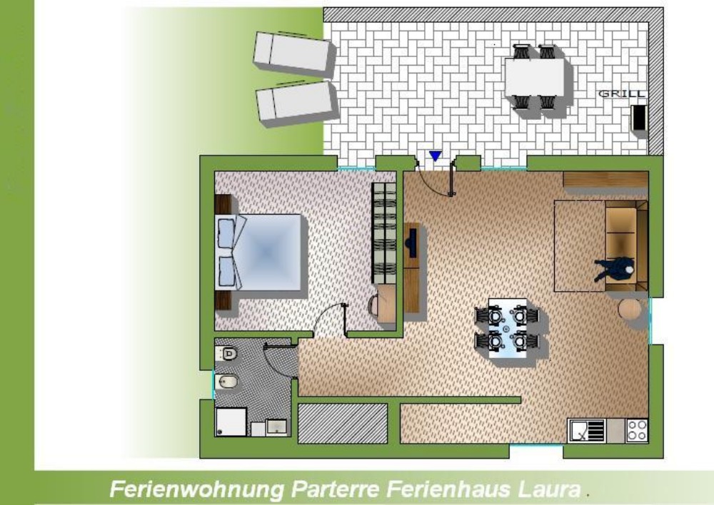 Ferienwohnung im Casa Laura in Malcesine am Gardasee – Foto 14