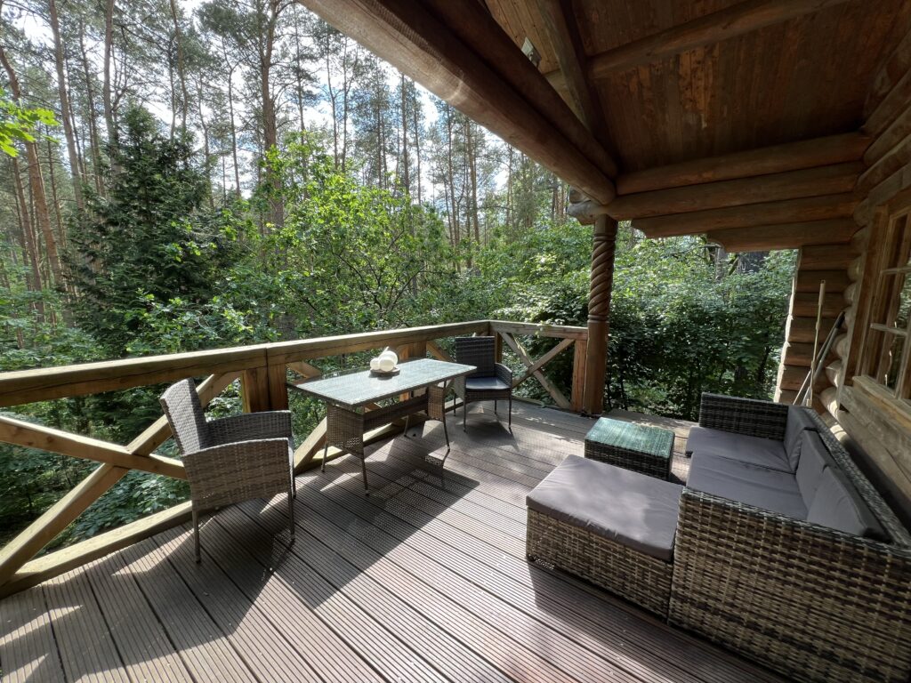 Blockhäusle Lüneburger Heide mit eingezäuntem Waldgrundstück – Foto 47