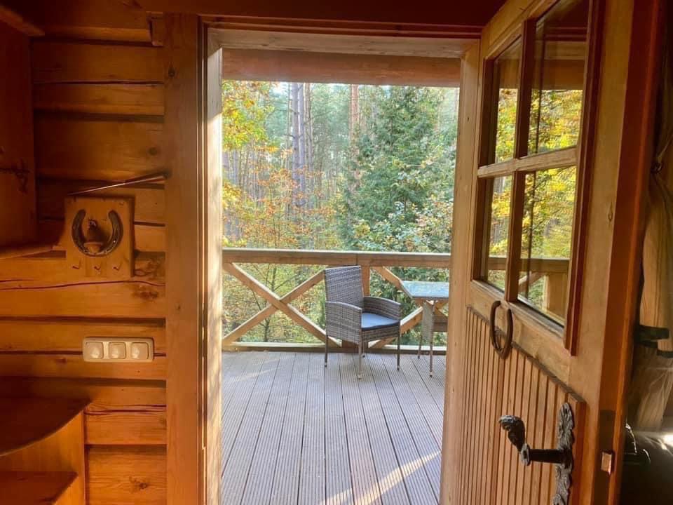 Blockhäusle Lüneburger Heide mit eingezäuntem Waldgrundstück – Foto 22